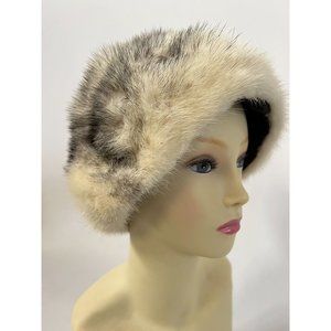 Vintage 60s Fur Hat Designed by Lora Made in USA